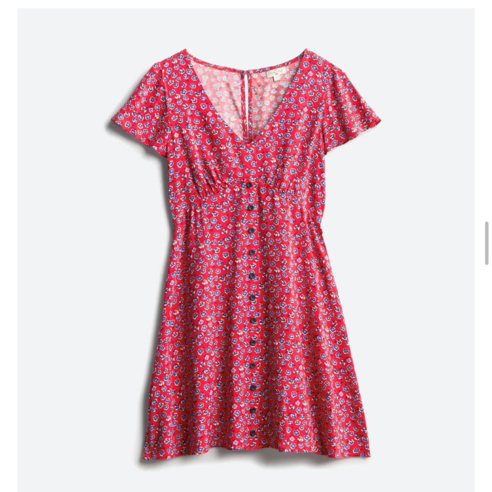 Button Detail Dress